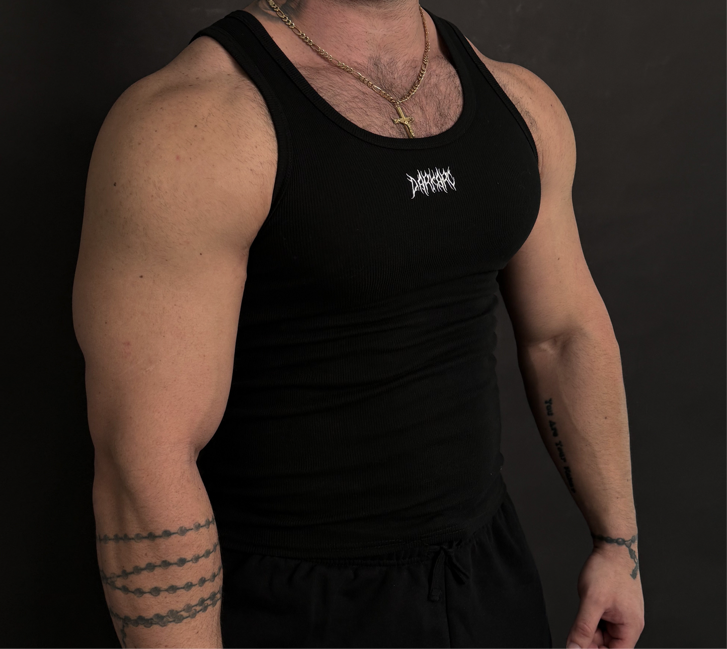 MENS RIBBED TANK