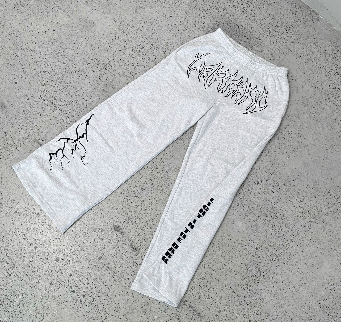 WIDE LEG - GREY