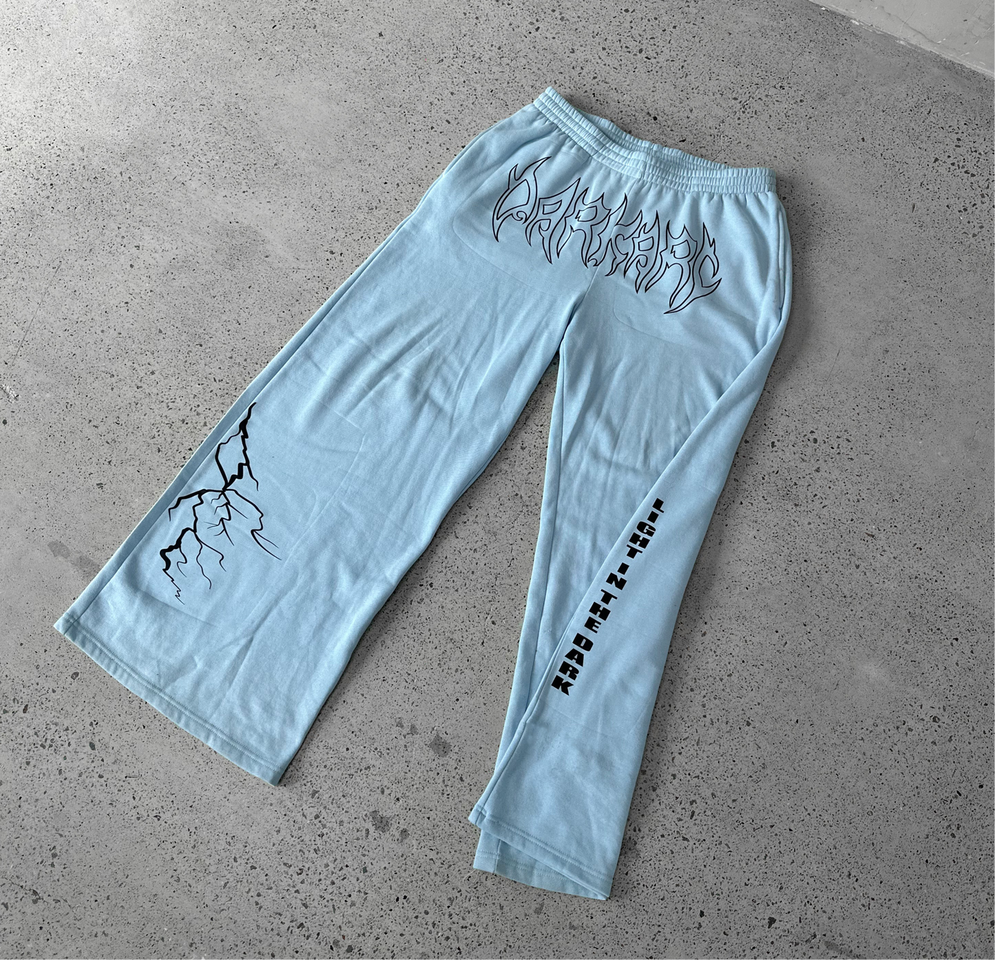 WIDE LEG - BLUE