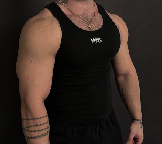 MENS RIBBED TANK