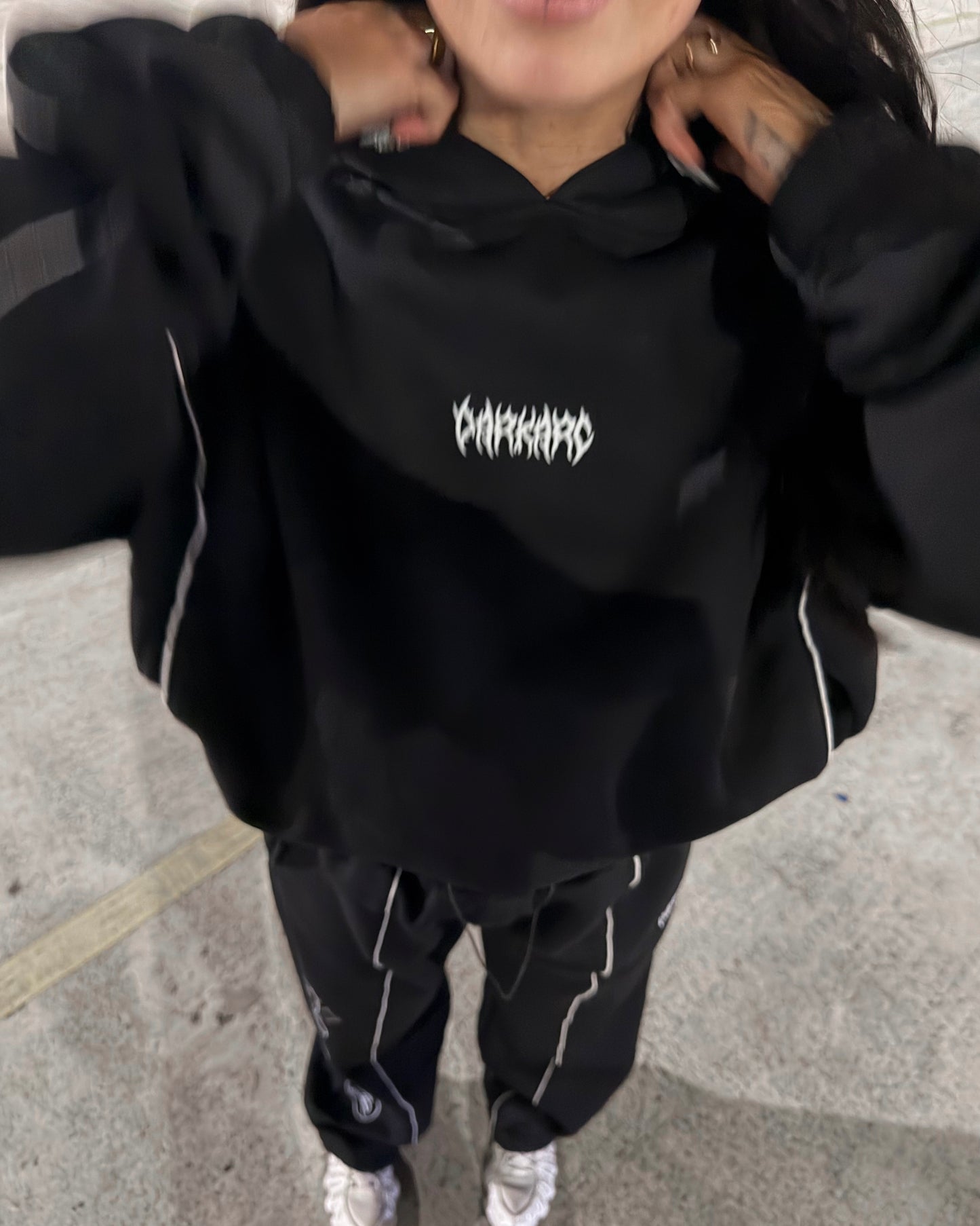 PIPED HOODIE