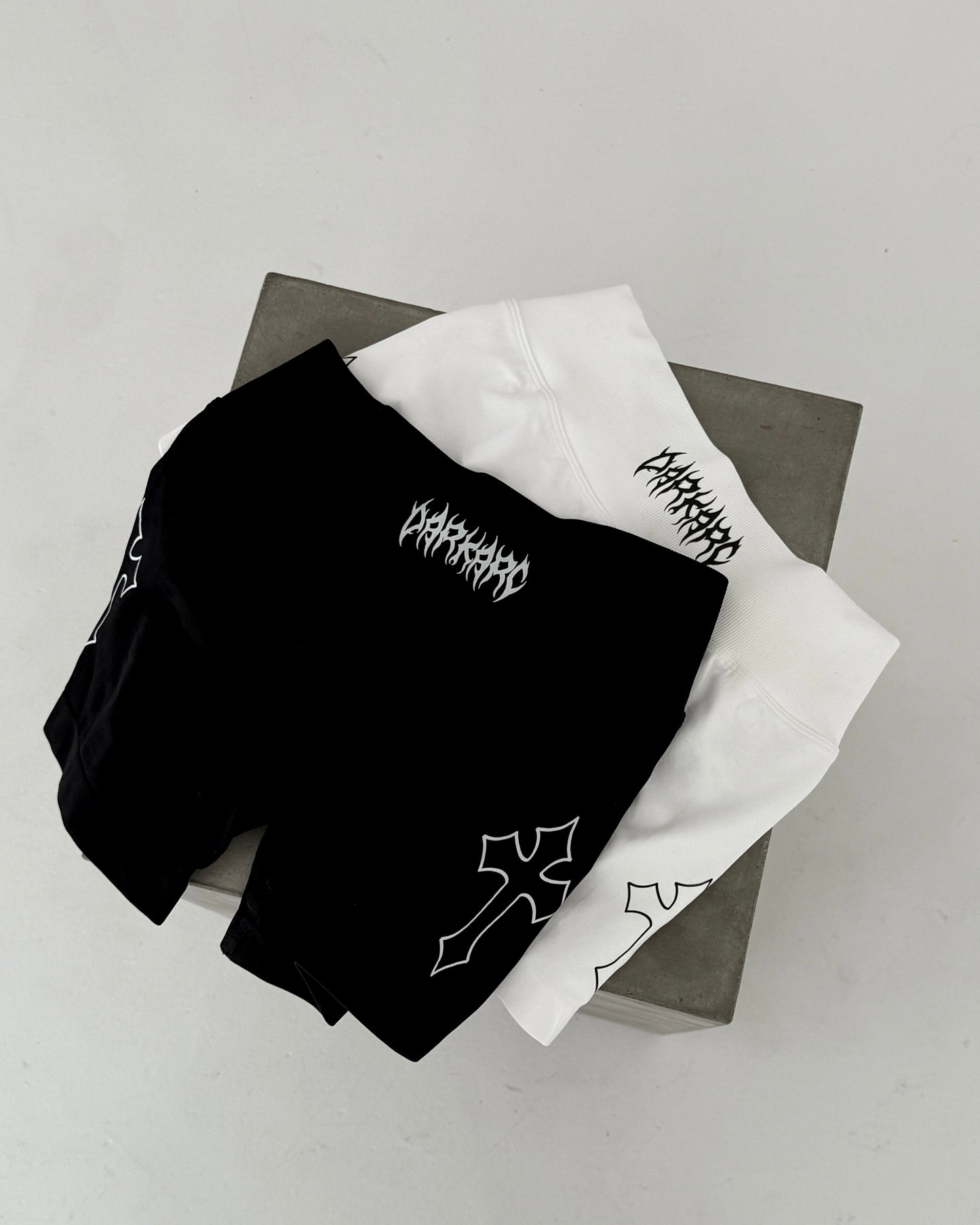 WHITE V SHORTS