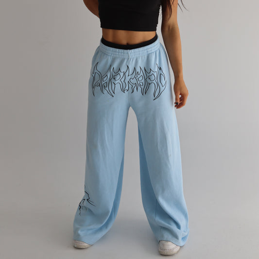 WIDE LEG - BLUE